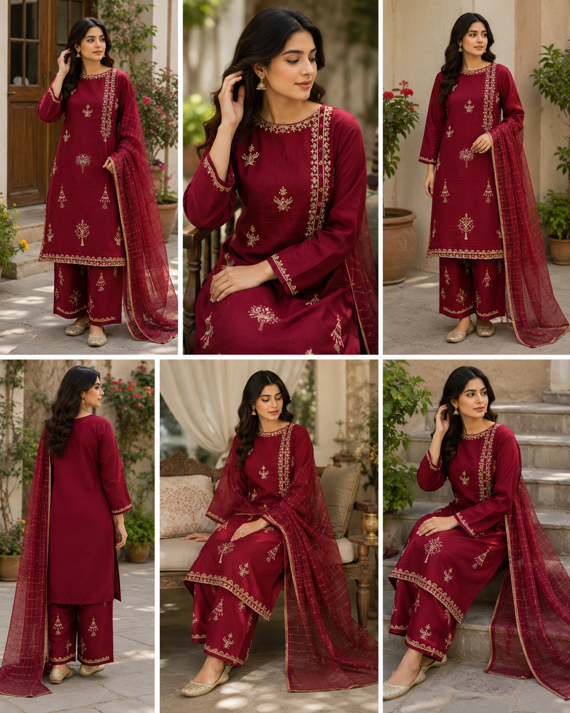 Crimson Majesty – 3 Piece Suit