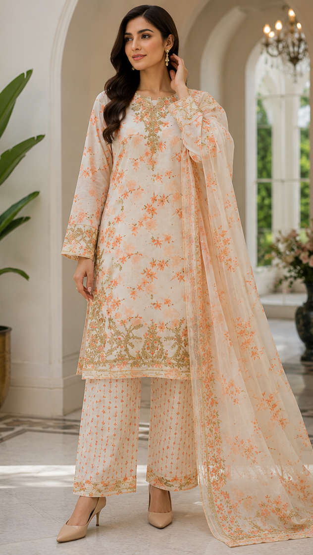 Floral Serenity 3 Piece