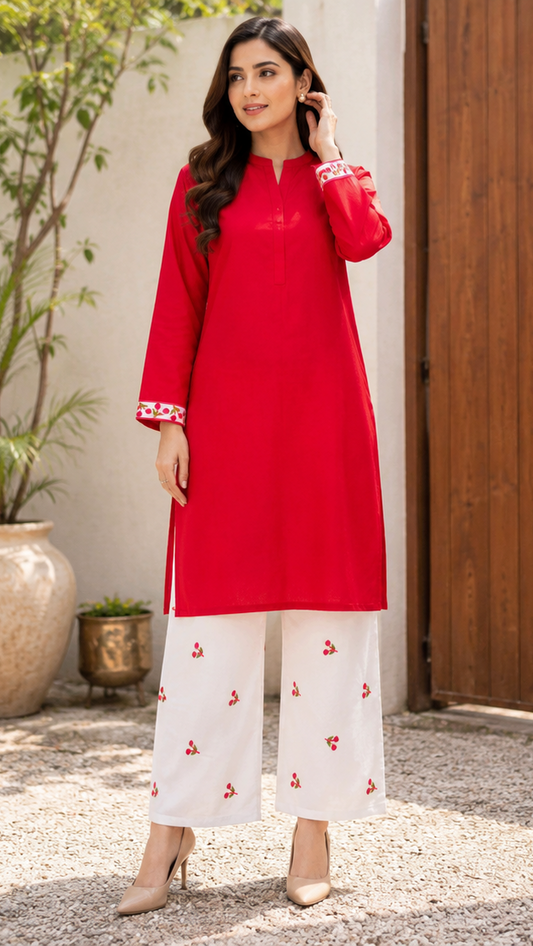 Cherry Charm – 2 Piece Suit