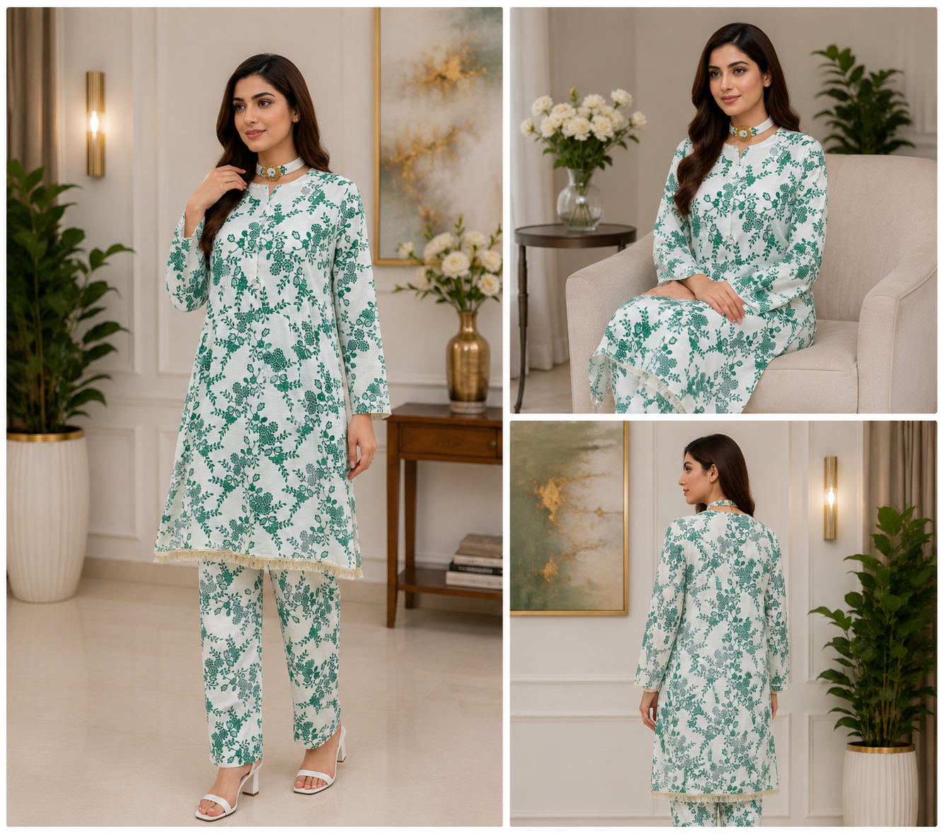 Mint Meadow – 2 Piece Suit