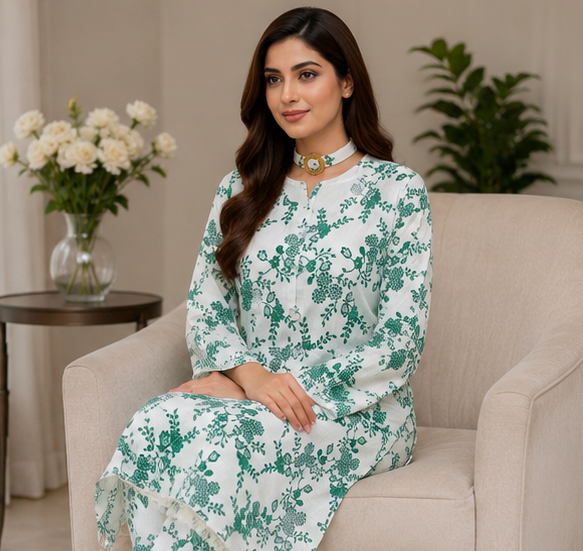 Mint Meadow – 2 Piece Suit