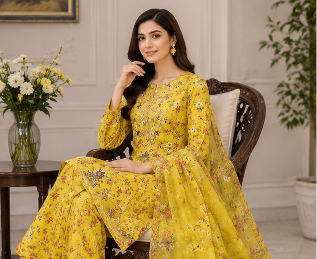 Golden Flora 3 Piece