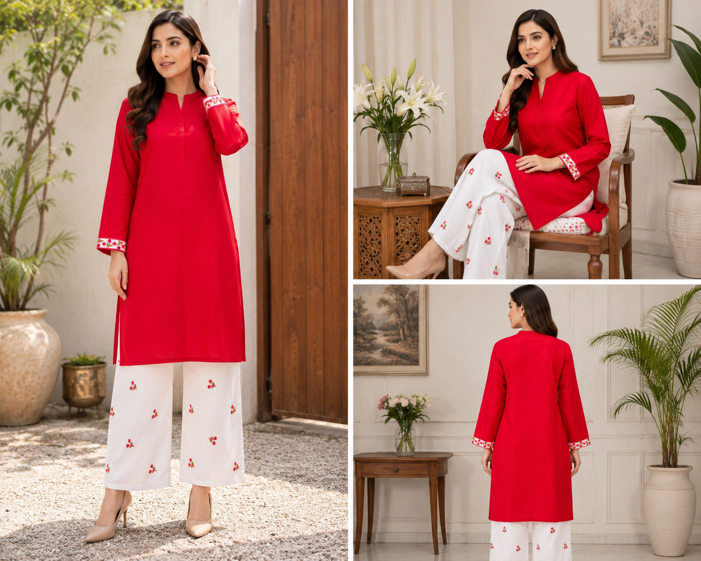 Cherry Charm – 2 Piece Suit