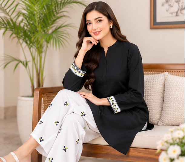 Ebony Bloom 2 Piece