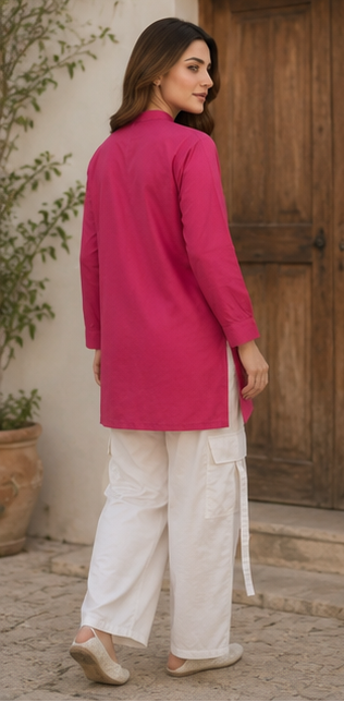 Fuchsia Bloom – 2 Piece Suit