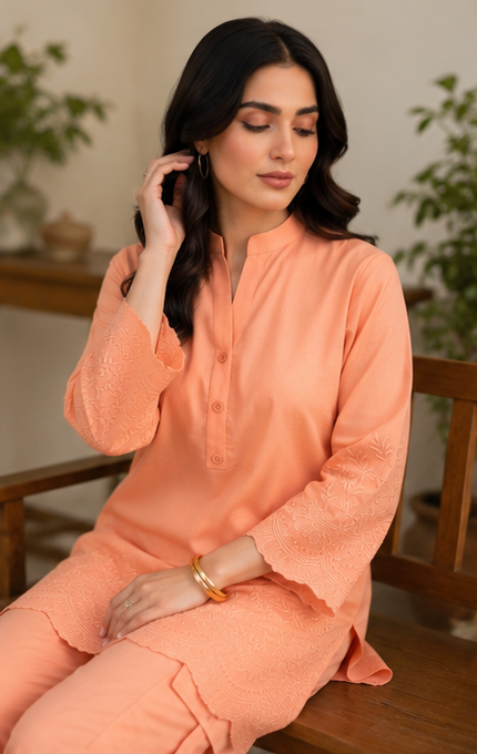 Peach Blossom – 2 Piece Suit