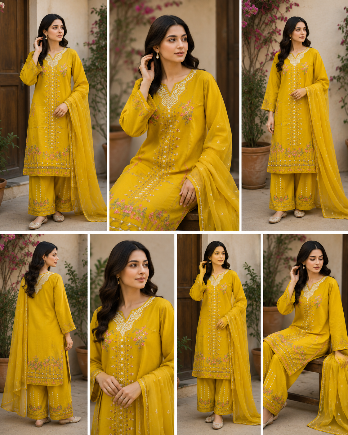 Sunshine Elegance – 3 Piece Suit
