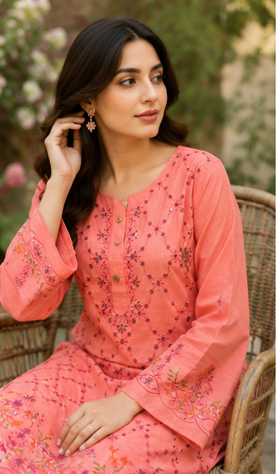 Coral Grace – 3 Piece Suit