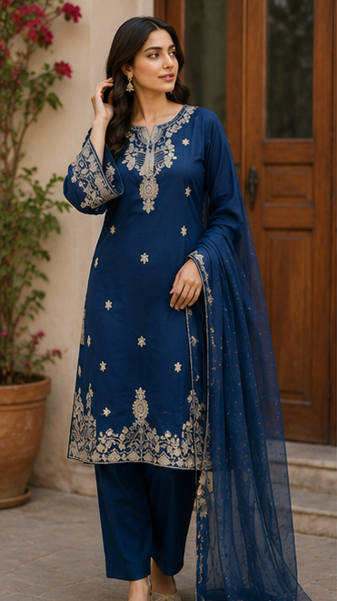 Imperial Sapphire – 3 Piece Suit