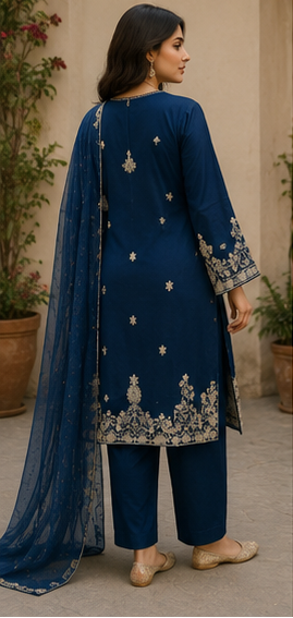 Imperial Sapphire – 3 Piece Suit