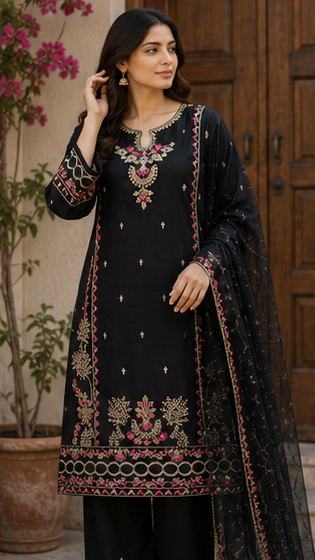 Black Opulence – 3 Piece Suit