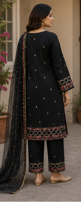 Black Opulence – 3 Piece Suit