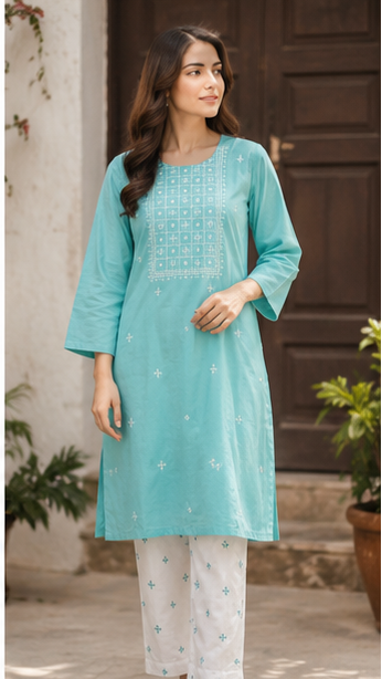 Aqua Grace – 2 Piece Suit