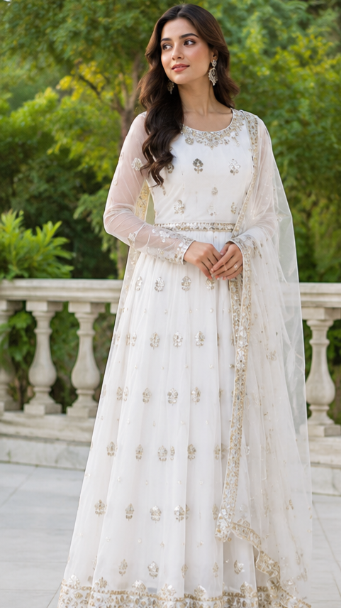 Charm Royale Embroidered lehnga - 3 Piece
