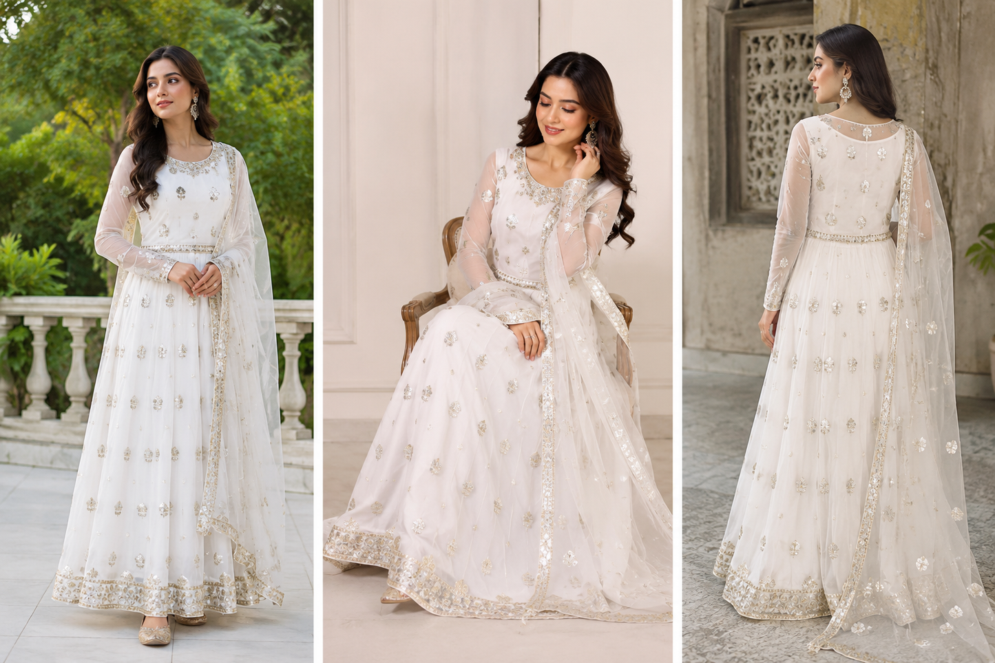 Charm Royale Embroidered lehnga - 3 Piece